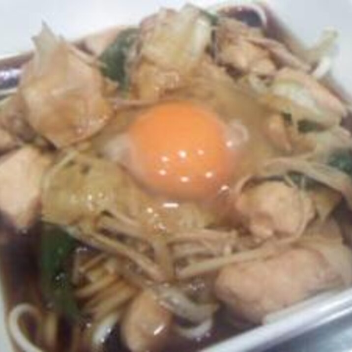 わが家の(すき焼き)鶏すきうどん